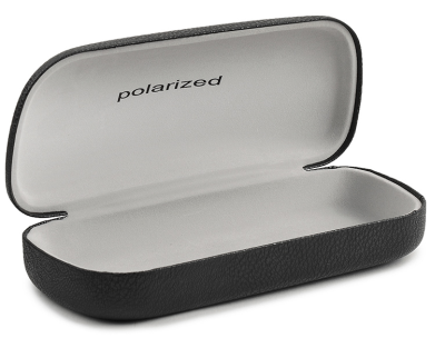 Twarde czarne etui Futerał na okulary PolarZone