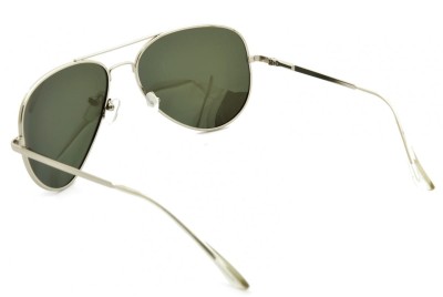 Srebrne Pilotki Polaryzacyjne przeciwsłoneczne aviator Lustrzanki STP17