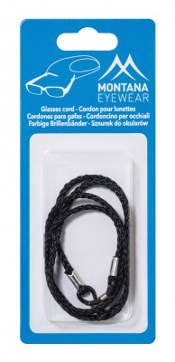 Czarny Sznureczek , zawieszka, łańcuszek do okularów BC2