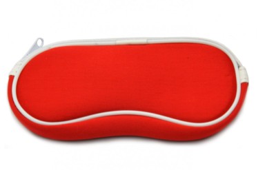 Etui Futerał na okulary dla dzieci Czerwone z zebrą SC-10C