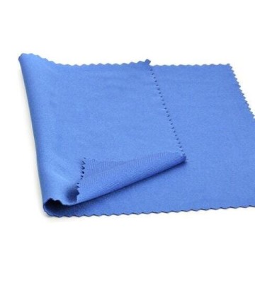 Ultradelikatna Ściereczka do okularów z mikrofibry w etui - granatowa