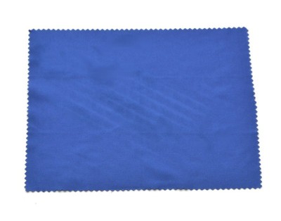 Ultradelikatna Ściereczka do okularów z mikrofibry w etui - granatowa