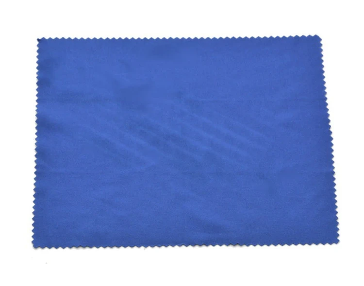 Ultradelikatna Ściereczka do okularów z mikrofibry w etui - granatowa
