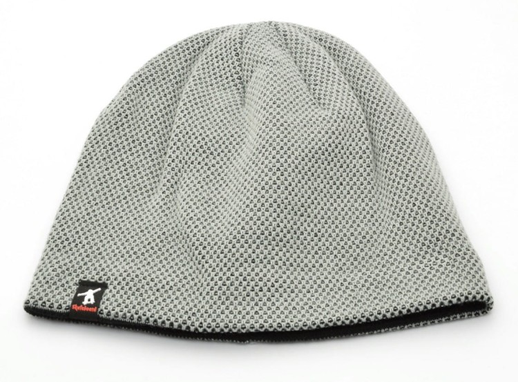 Męska Zimowa Czapka Szara z polarem - L/XL SKATEBOARD ST-531A