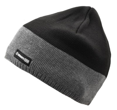 Męska Zimowa Czapka Czarno-grafitowa z polarem - L/XL 2MORO ST-512