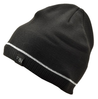 Męska Zimowa Czapka Czarna z polarem - L/XL FBI ST-533B