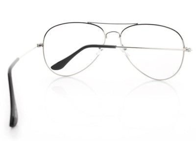Okulary Zerówki Aviatory Srebrne 1911