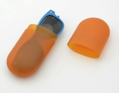 Etui Futerał na okulary dla dzieci Pomarańczowe STHC-21S-A