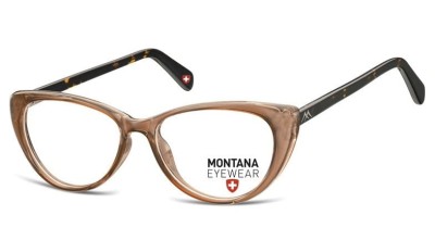 Okulary oprawki korekcyjne Kocie Montana MA57E brązowe