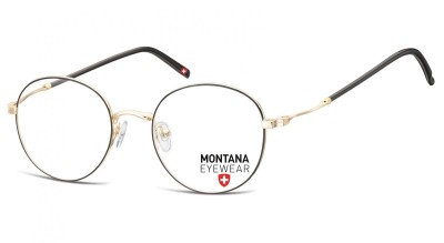 Lenonki okulary  Oprawki optyczne MM598D czarno-złote