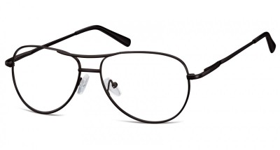 Okulary oprawki dziecięce zerówki Pilotki MK1-46 czarne