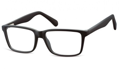 Okulary oprawki korekcyjne Nerdy zerówki Flex Sunoptic CP162 czarne