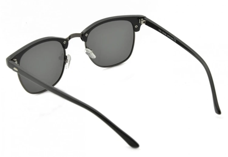 Półramki Okulary polaryzacyjne czarne P-8034-C1