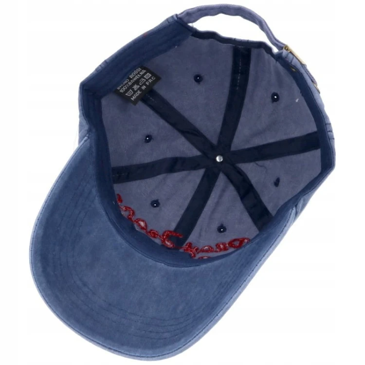 Czapka z Daszkiem Play Jeans bejsbolówka granatowa PJ3688-1