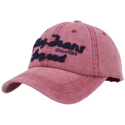 Czapka z Daszkiem Play Jeans bejsbolówka bordowa PJ3688-3