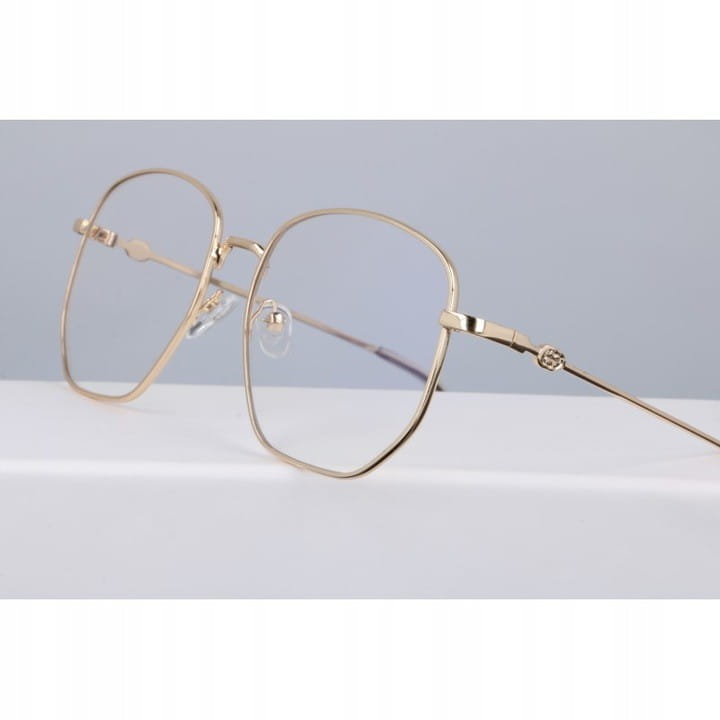 Damskie okulary z filtrem zerówki oversize z ANTYREFLEKSEM T7585