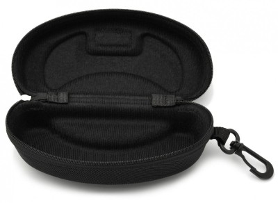 Etui futerał sportowy z karabińczykiem na okulary STYLION STLK11 czarny
