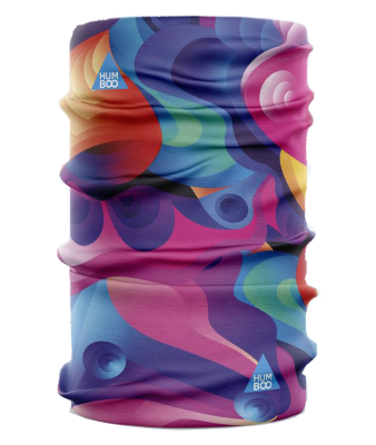 Elastyczny cienki komin na szyję - SC.04 Colour Waves