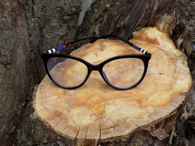 Okulary Kocie z filtrem światła niebieskiego do komputera zerówki CO-292K-1