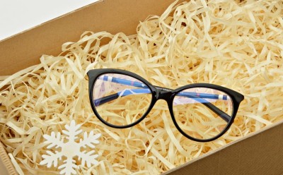 Okulary Kocie z filtrem światła niebieskiego do komputera zerówki CO-292K-1