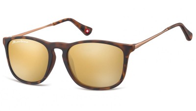 Okulary dziecięce nerdy Unisex lustrzanki matowe CS72D