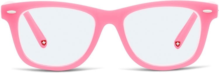 Dziecięce okulary z Filtrem Niebieskim do komputera zerówki Nerdy KBLF1A RÓŻOWE