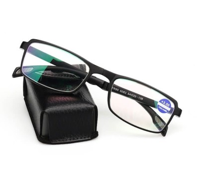 Plusy +1.50 Składane okulary korekcyjne do komputera i czytania Blue Light + Antyreflex ST335