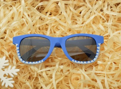 Okulary dziecięce nerdy polaryzacyjne REKIN POL-JR-34