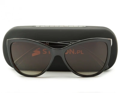 Damskie okulary Kocie polaryzacyjne brązowe POL-830