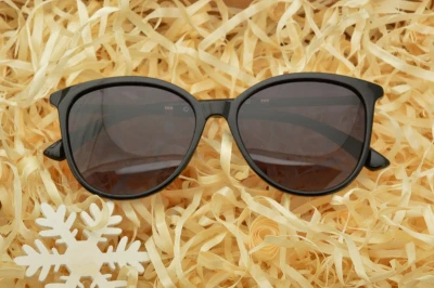 Czarne Damskie okulary z polaryzacją POL-817