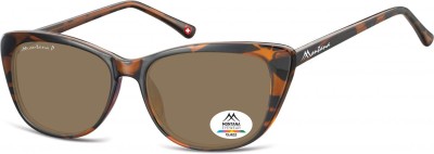 Okulary z polaryzacją Przeciwsłoneczne KOCIE Oczy Damskie MP42B panterka