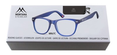 Okulary do Czytania asferyczne Montana BOX67C moc: +3,5