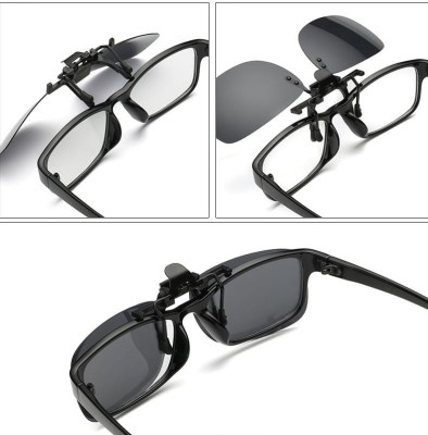 Nakładki polaryzacyjne na okulary korekcyjne - czarne NA-166