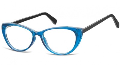 Okulary oprawki zerówki korekcyjne Kocie Oczy Sunoptic AC19F
