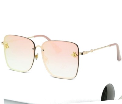 DAMSKIE Okulary Przeciwsłoneczne LUSTRA kwadratowe STEC-01