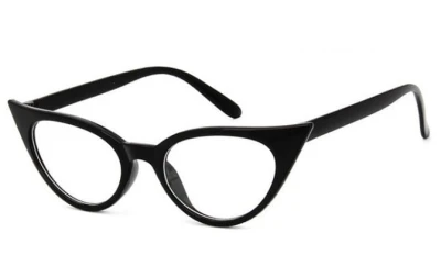 Okulary Damskie Kocie Oczy Zerówki STEC-08