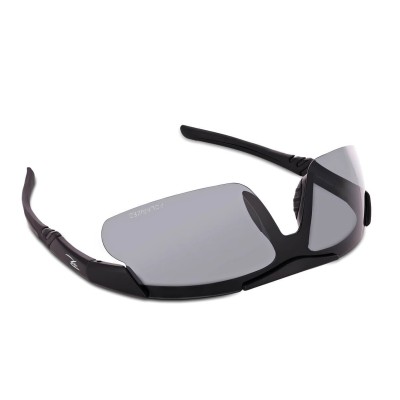 Sportowe okulary przeciwsłoneczne z polaryzacją i filtrem UV400 Czarne POL-449