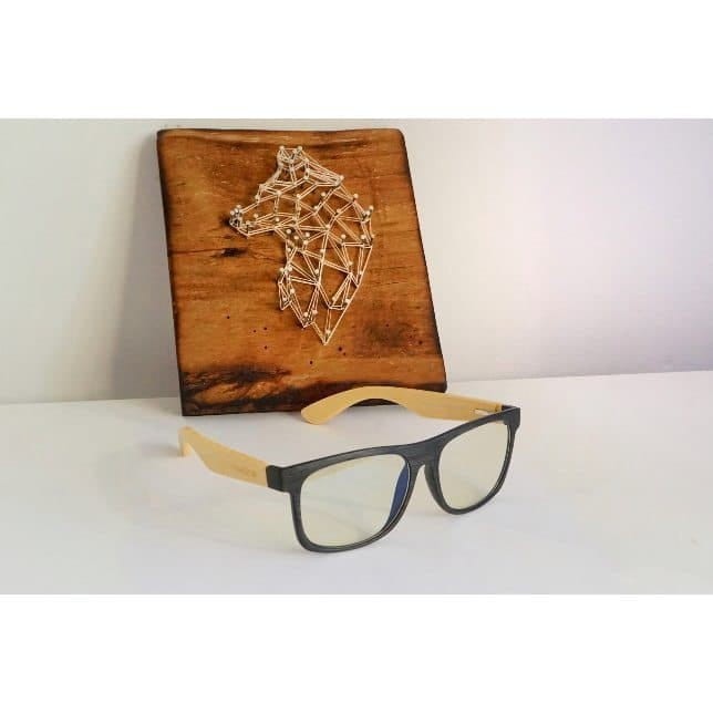 Okulary Nerdy Korekcyjne z Antyrefleksem Flex Zerówki POL-BLF-852K