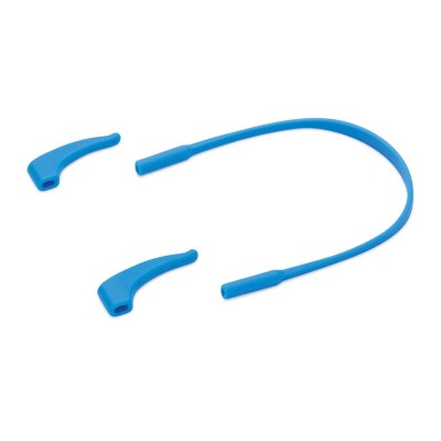 Elastyczne dziecięce oprawki okularowe zerówki owalne + gumka Sunoptic K1A Niebieskie