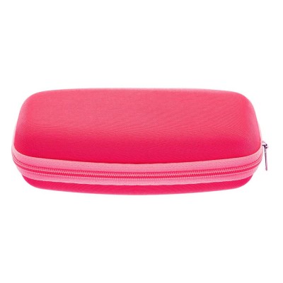 Elastyczne dziecięce oprawki okularowe zerówki owalne + gumka Sunoptic K1B Różowe