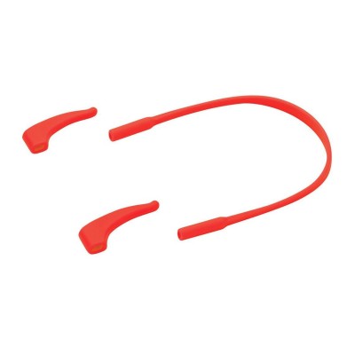 Elastyczne dziecięce oprawki okularowe zerówki owalne + gumka Sunoptic K1D Czerwone