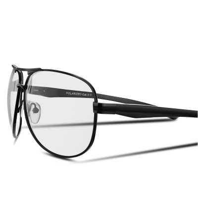 Męskie okulary polaryzacja + fotochrom PolarZone POL-FP-357
