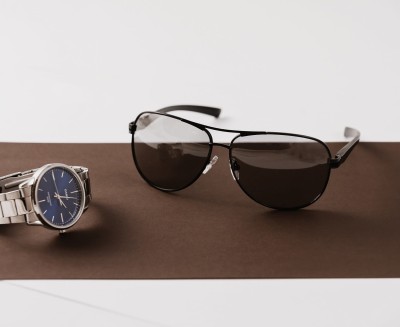 Męskie okulary polaryzacja + fotochrom PolarZone POL-FP-357