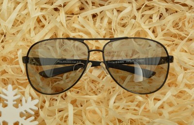 Męskie okulary polaryzacja + fotochrom PolarZone POL-FP-357