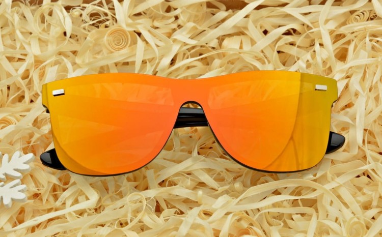 Okulary Pełne Lustro Nerdy przeciwsłoneczne UV400 STR-1570