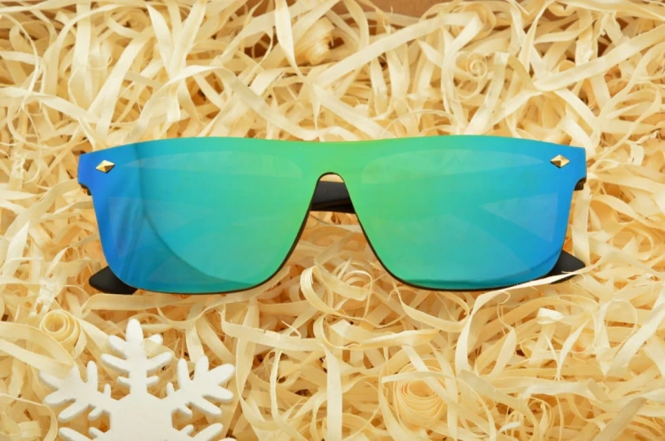 Okulary Pełne Lustro Nerdy przeciwsłoneczne UV400 STR-1612A