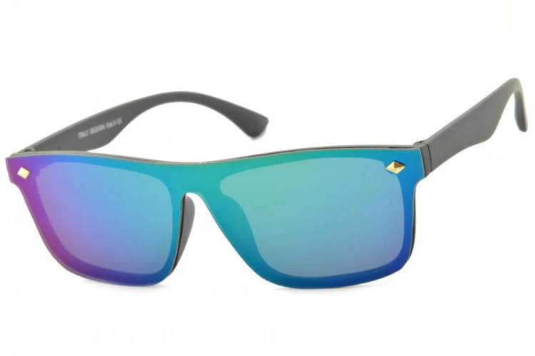 Okulary Pełne Lustro Nerdy przeciwsłoneczne UV400 STR-1612A