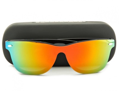 Okulary Pełne Lustro Nerdy przeciwsłoneczne UV400 STR-1566