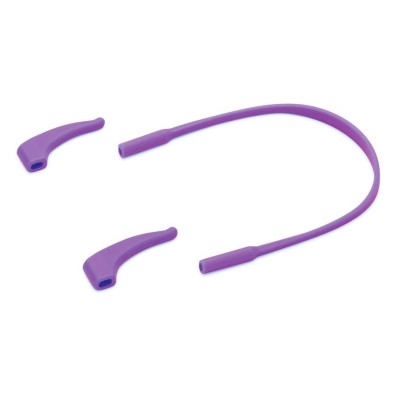 Elastyczne dziecięce oprawki okularowe zerówki okrągłe + gumka Sunoptic K7 fioletowe