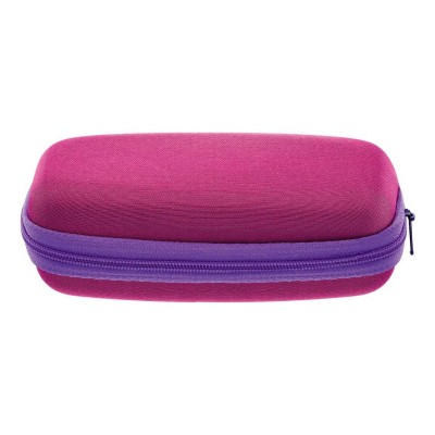 Elastyczne dziecięce oprawki okularowe zerówki okrągłe + gumka Sunoptic K7 fioletowe